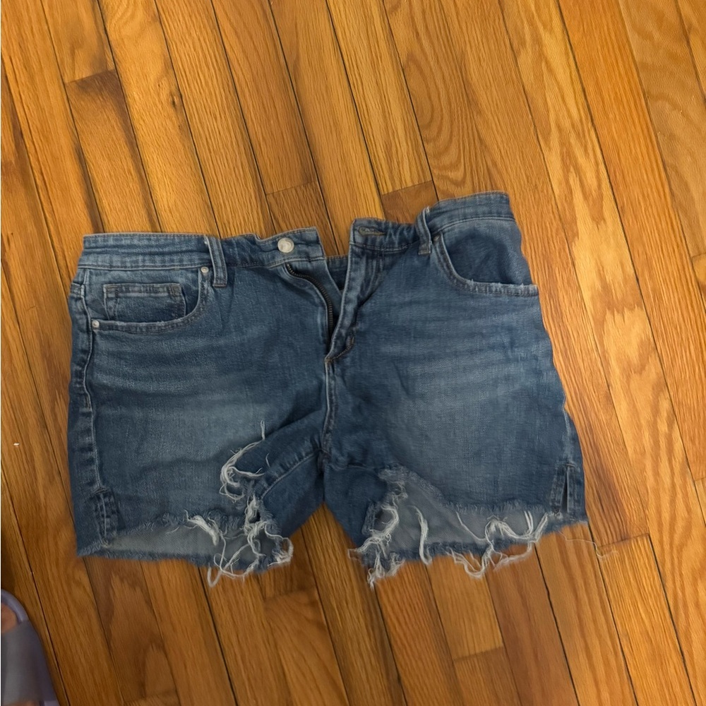 Denim Distressed Women's Shorts